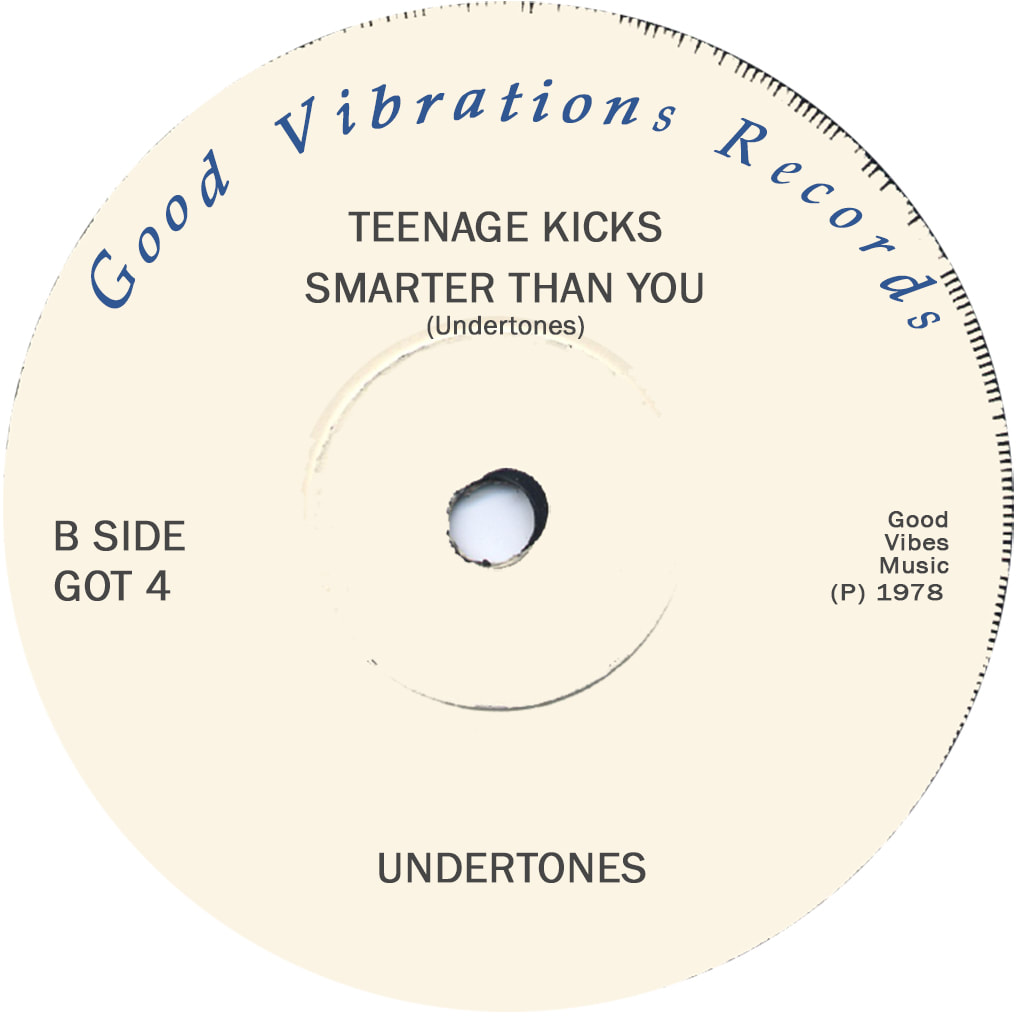 The Undertones - Teenage Kicks (label)